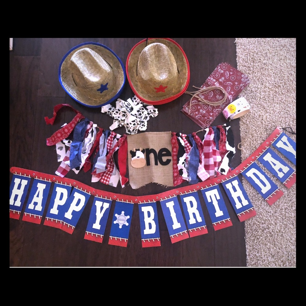 Birthday Party Banner Supplies